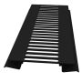 Black Smooth Soffit Vent Strip - 5mtr