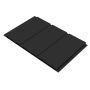 300mm Black Smooth Hollow Soffit Board - 10mm x 5mtr