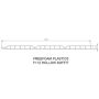 300mm Anthracite Grey Hollow Soffit Board - 10mm x 5mtr