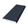PVC Architrave - 90mm x 5mtr Anthracite Grey Woodgrain