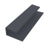 Weatherboard Cladding Universal Edge Trim -  3mtr Anthracite Grey