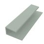 Weatherboard Cladding Universal Edge Trim - 3mtr Sage Green
