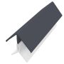 Weatherboard Cladding Two Part External Corner - Anthracite Grey