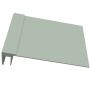 Weatherboard Cladding Reveal Liner Trim - 3mtr Sage Green