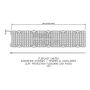 FloPlast Floguard Gutter Guard - 50mtr Pack