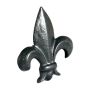 FloPlast Cast Iron Effect Gutter Motif Fleur-De-Lis - Small 40mm