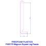 175mm Golden Oak Fascia Board - 18mm x 5mtr - Pack of 2