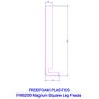 200mm White Fascia Board - 18mm x 5mtr