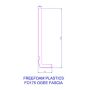 175mm White Ogee Fascia Capping Board - 10mm x 5mtr
