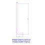 200mm White Ogee Fascia Capping Board - 10mm x 5mtr