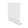 225mm White Ogee Fascia Capping Board - 10mm x 5mtr