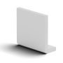 100mm White Fascia Capping Board - 10mm x 5mtr - Pack of 2