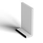 150mm Black Ash Woodgrain Fascia Capping Board - 10mm x 5mtr