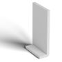 175mm White Fascia Capping Board - 10mm x 5mtr