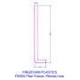 200mm Rosewood Fascia Capping Board - 10mm x 5mtr