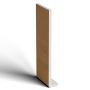 300mm Light Oak Woodgrain Fascia Capping Board - 10mm x 5mtr - Pack of 2