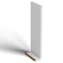 300mm Light Oak Woodgrain Fascia Capping Board - 10mm x 5mtr - Pack of 2