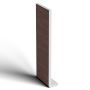 300mm Rosewood Woodgrain Fascia Capping Board - 10mm x 5mtr - Pack of 2