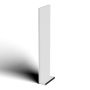 400mm Black Ash Woodgrain Fascia Capping Box End Board - 10mm x 1.25mtr