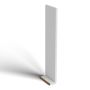 400mm Golden Oak Fascia Capping Box End Board - 10mm x 1.25mtr