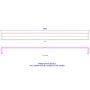 White Fascia Double End Joint Trim - 600mm x 47mm