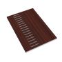 150mm Rosewood Vented Soffit Board - 10mm x 5mtr