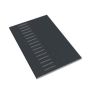 300mm Anthracite Grey Woodgrain Vented Soffit Board - 10mm x 5mtr