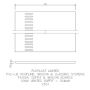 300mm Golden Oak Vented Soffit Board - 10mm x 5mtr - Pack of 2