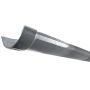 Cast Iron Beaded Half Round Gutter - 125mm x 1829mm Primed