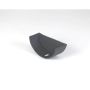 Cast Iron Half Round Gutter Internal Stopend - 115mm Primed