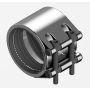Cast Iron Halifax Soil Coupling Zinc Plated High Performance - 100mm