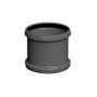 FloPlast 110mm Industrial/Xtraflo Downpipe Kit - Hopper w Access Pipe - Grey