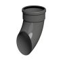 FloPlast 110mm Industrial/Xtraflo Downpipe Kit - Hopper - Grey