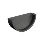 FloPlast 16mtr 170mm Industrial/Xtraflo Gutter Kit - Stopend Outlet - Grey