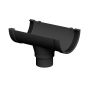 FloPlast 20mtr 170mm Industrial/Xtraflo Gutter Kit - Standard - Black