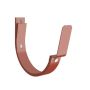 Lindab Steel Gutter 70mm Flex-Fit Fascia Bracket - 125mm Tile Red