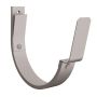 Lindab Steel Gutter 70mm Flex-Fit Fascia Bracket - 150mm Silver Metallic