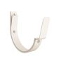 Lindab Steel Gutter 70mm Flex-Fit Fascia Bracket - 150mm Antique White