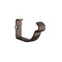 Lindab Steel Gutter Fascia Bracket - 125mm Brown