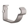 Lindab Steel Gutter Fascia Bracket - 125mm Silver Metallic