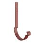 Lindab Steel Gutter 200mm Rafter Bracket - 125mm Dark Red