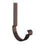 Lindab Steel Gutter 150mm Rafter Bracket - 125mm Coffee Brown