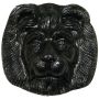 FloPlast Cast Iron Effect Gutter Motif Lions Head - Standard - Large
