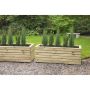 Long Wooden Planter - 1200mm x 400mm