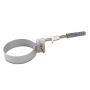 Galeco Steel Downpipe Clip - 100mm Galvanised