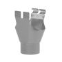Galeco Steel Half Round Gutter Kit Galvanised - 120mm Diameter