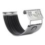 Galeco Steel Gutter Union - 120mm Galvanised