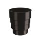 Lindab Drain Connector - Black