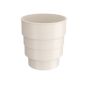 Lindab Steel Drain Connector - Antique White