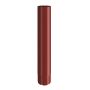 Lindab Steel Intermediate Downpipe - 75mm x 0.5mtr Dark Red